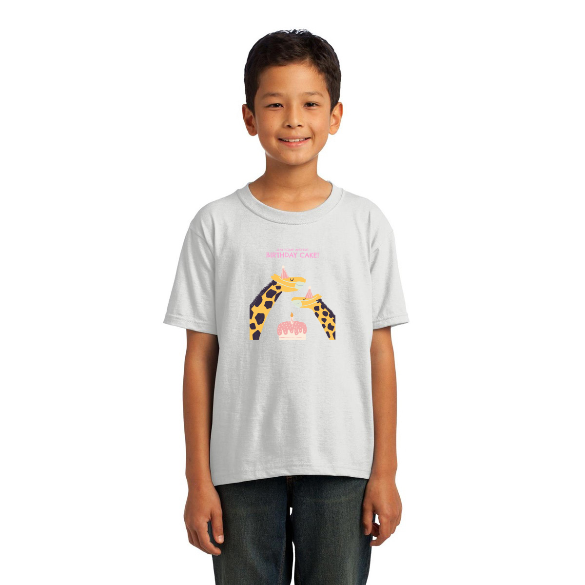 Birthday Cake  Toddler T-shirt | White