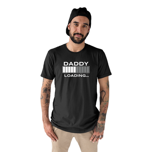 Daddy Loading Men's T-shirt | Black