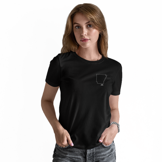 Arkansas Women's T-shirt | Black