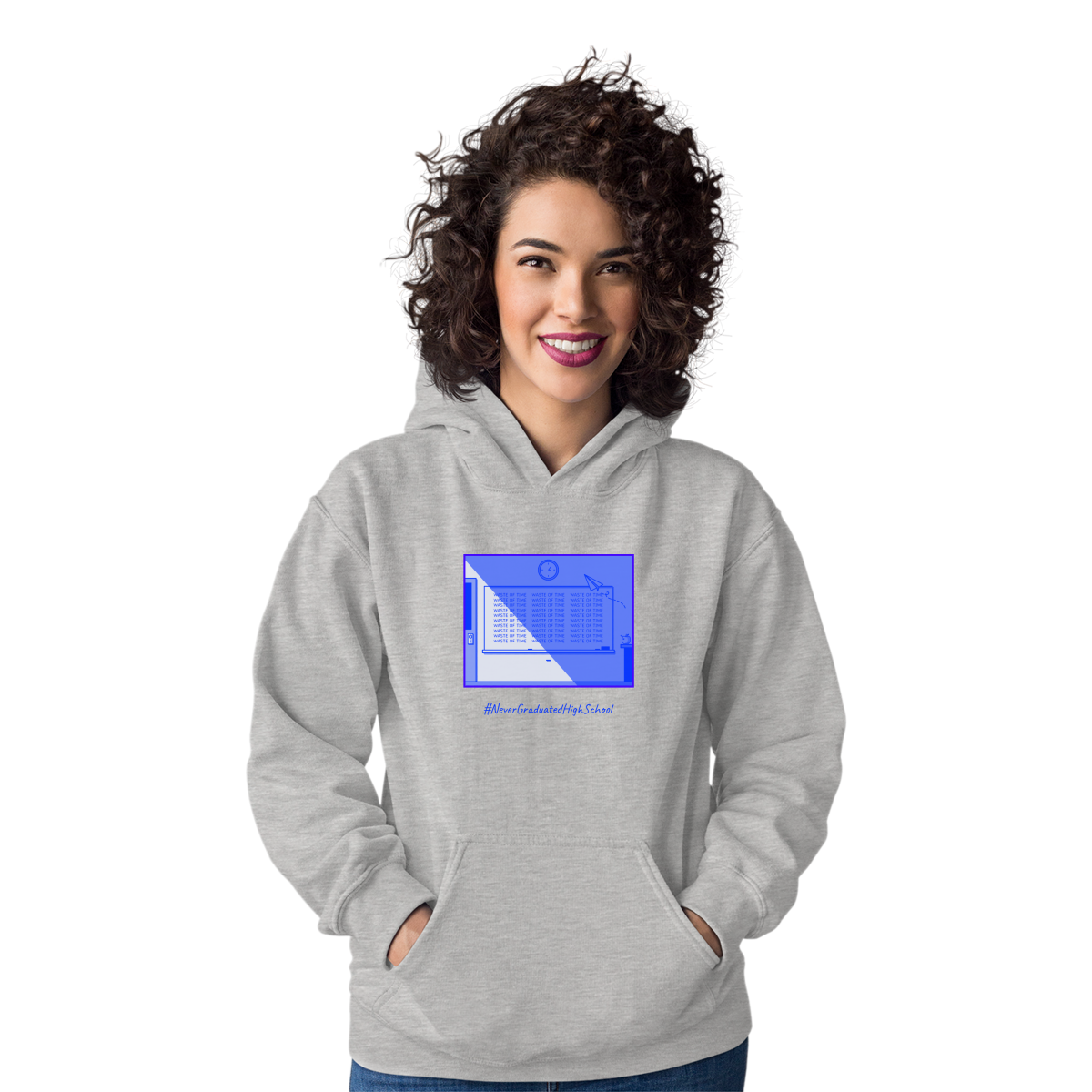 High School Dropout Unisex Hoodie | Gray
