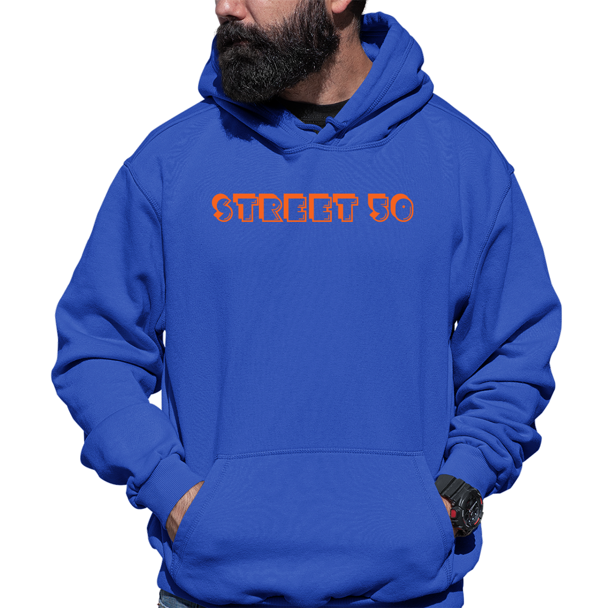 Smart 50 Unisex Hoodie | Blue