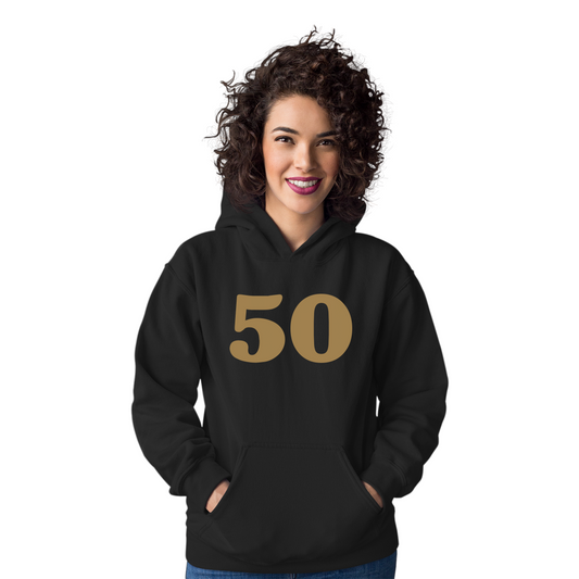 BIG 50 Unisex Hoodie | Black