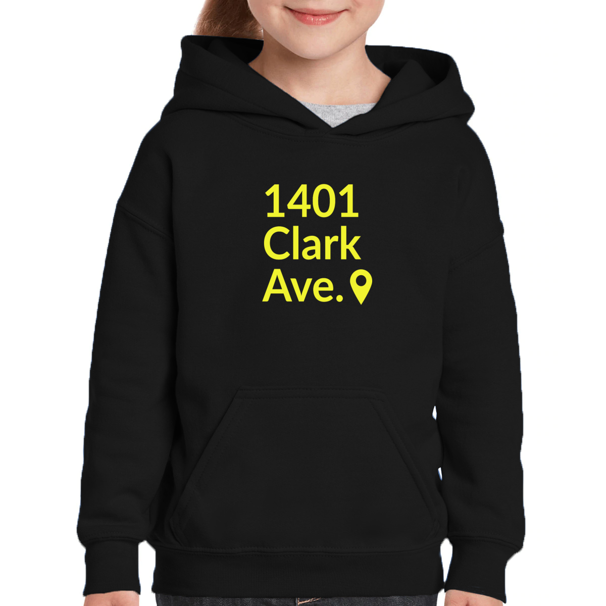 St. Louis Hockey Stadium Kids Hoodie | Black