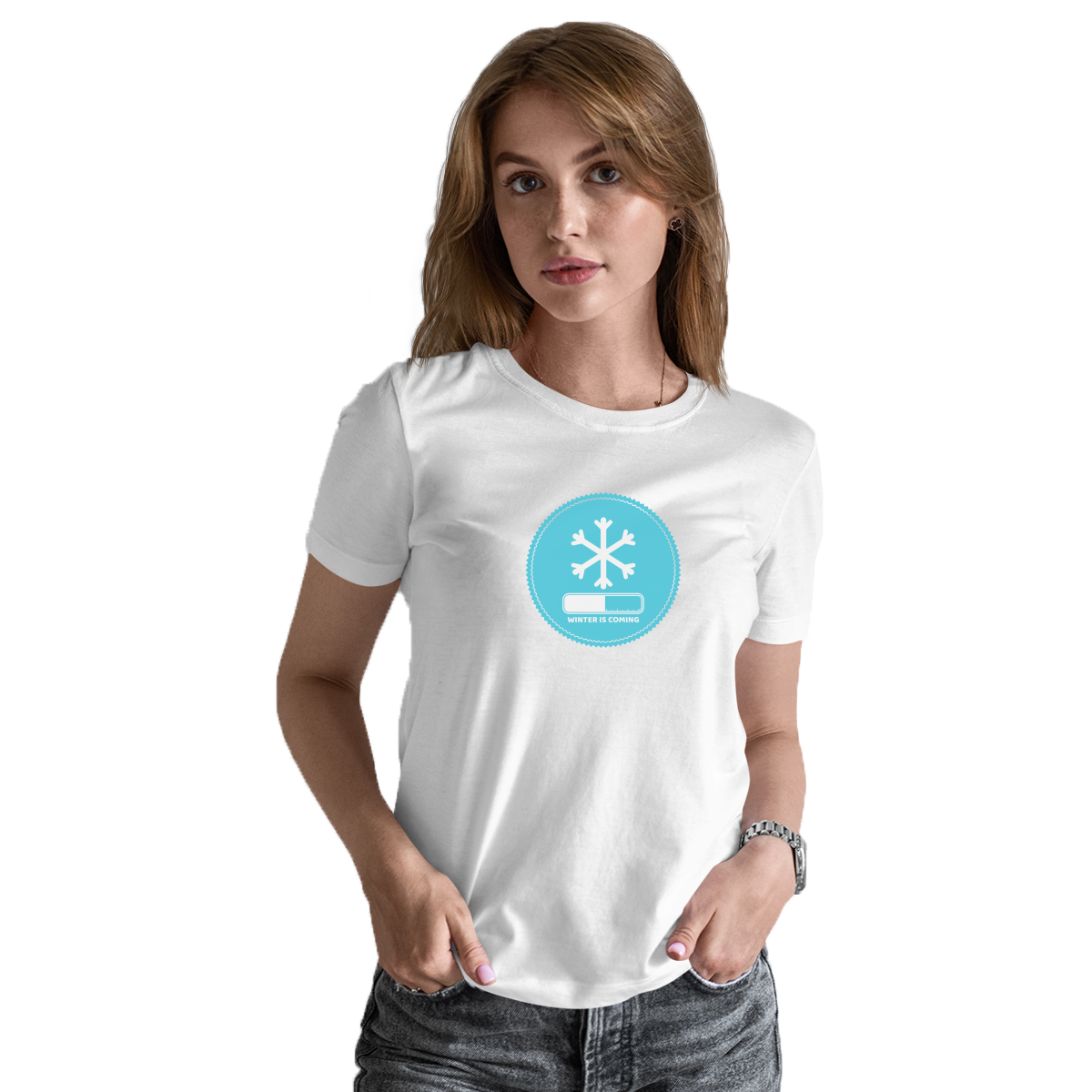 Winter Is Coming Women's T-shirt | White