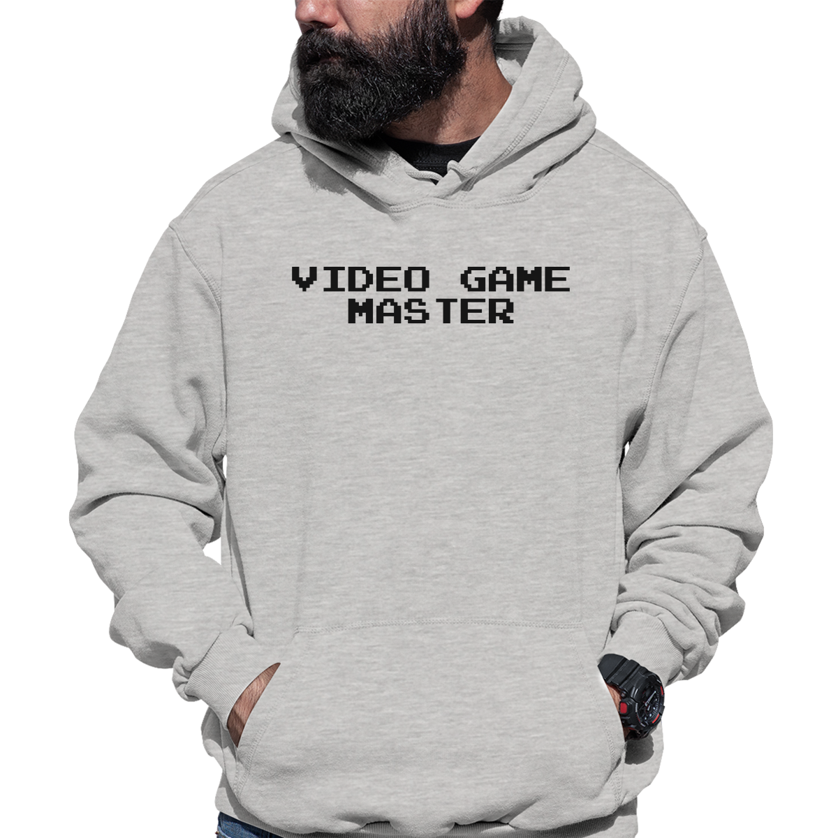 Video Game Master Unisex Hoodie | Gray