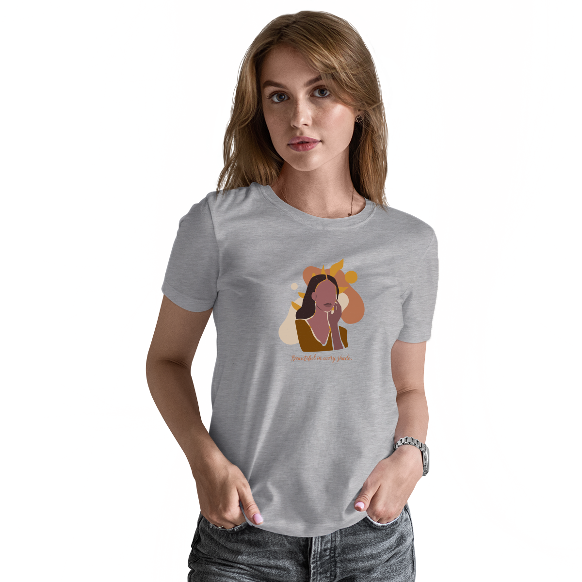 Beautiful in Every Shade Women's T-shirt | Gray