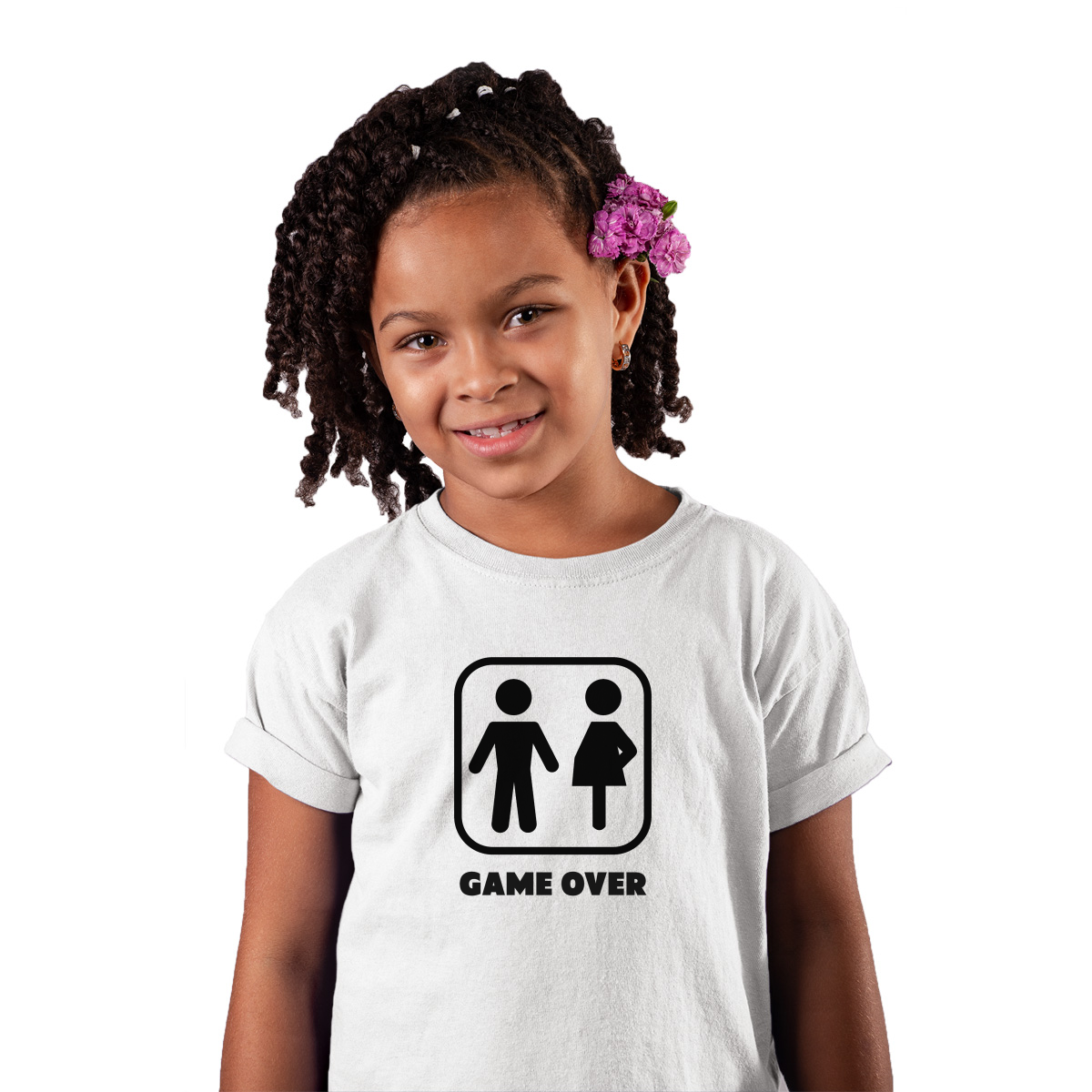 Game Over  Kids T-shirt | White
