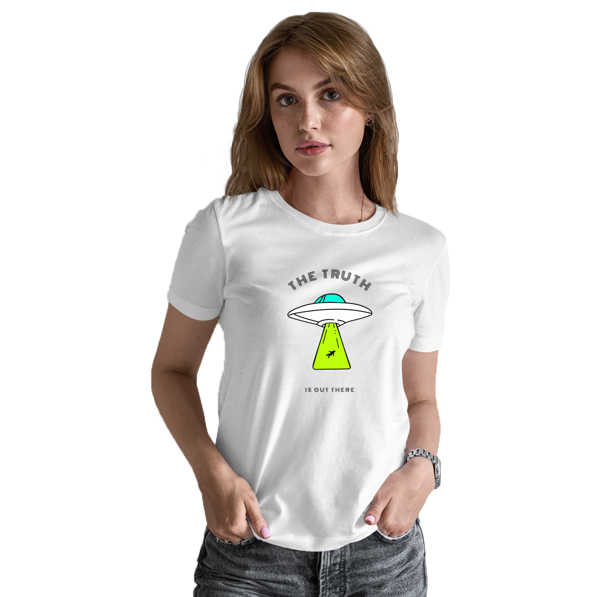 The Truth Is Out There Women's T-shirt | White