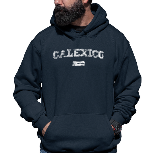 Calexico Represent Unisex Hoodie | Navy