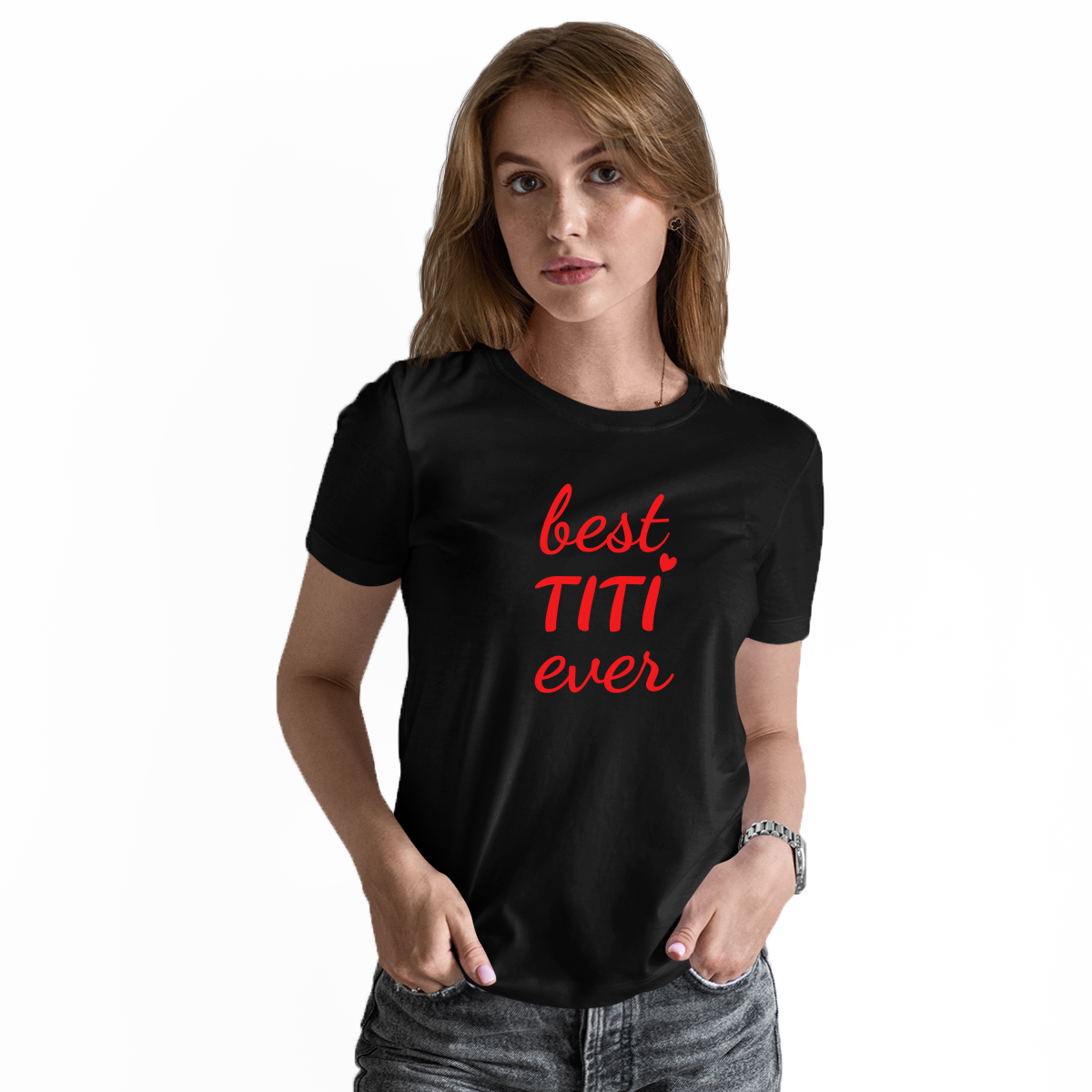 Best Titi Ever Women's T-shirt | Black