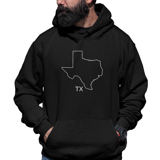 Texas Unisex Hoodie | Black