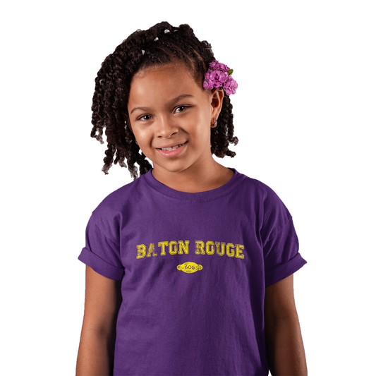 Baton Rouge 1699 Represent Toddler T-shirt | Purple