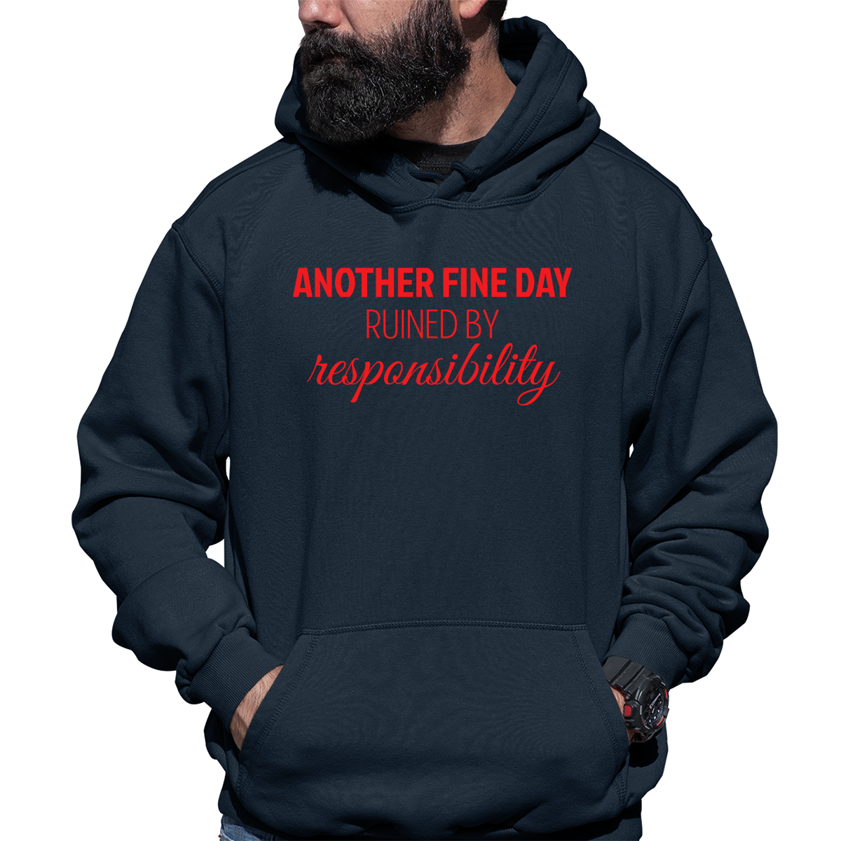 Another Fine Day Unisex Hoodie | Navy