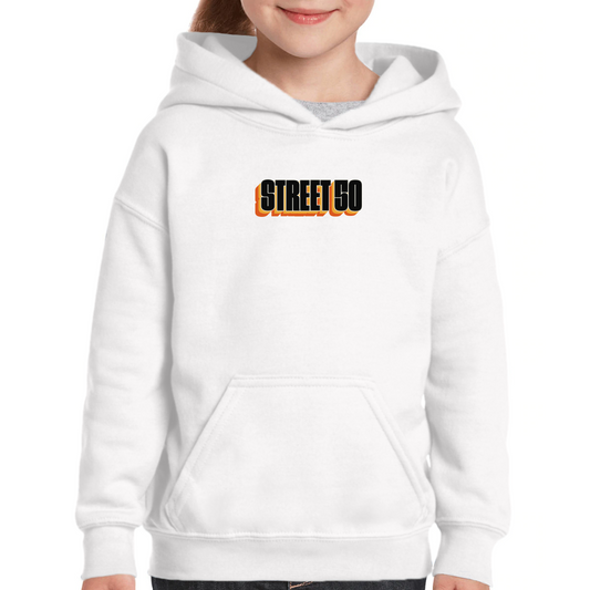 Warm 50  Kids Hoodie | White