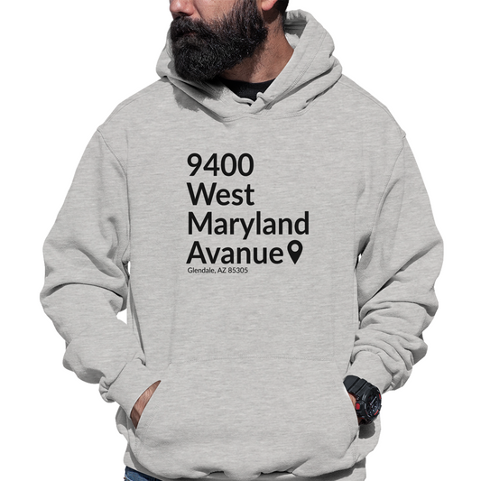 Arizona Hockey Stadium Unisex Hoodie | Gray