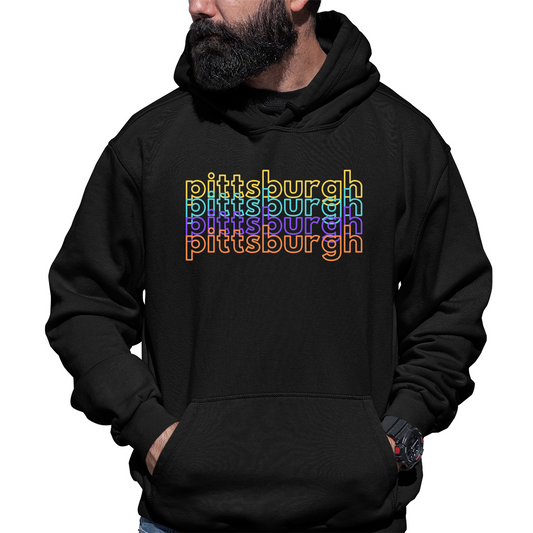 Pittsburgh Unisex Hoodie | Black