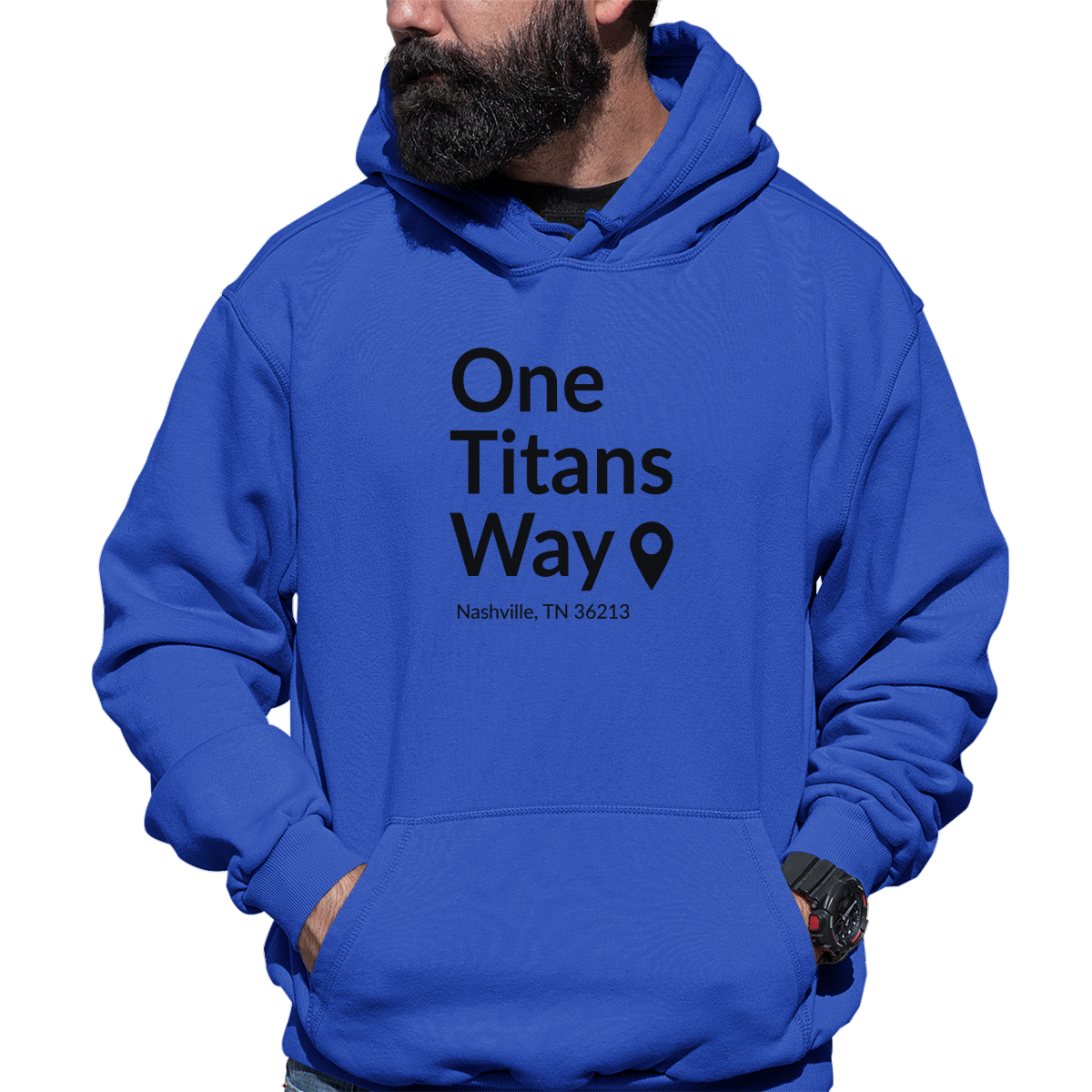 Tennessee Football Stadium Unisex Hoodie | Blue