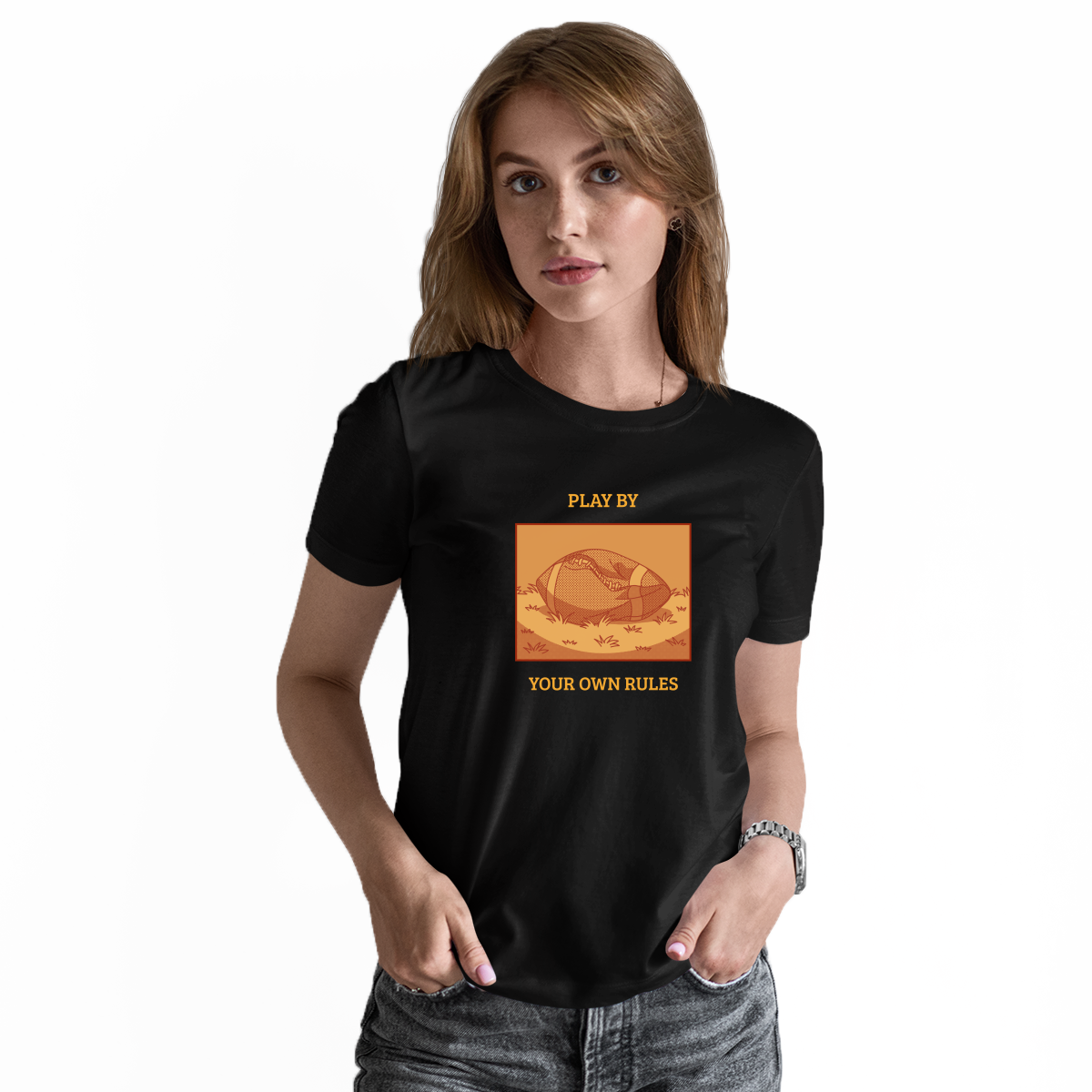 Play By Your Own Rules Women's T-shirt | Black