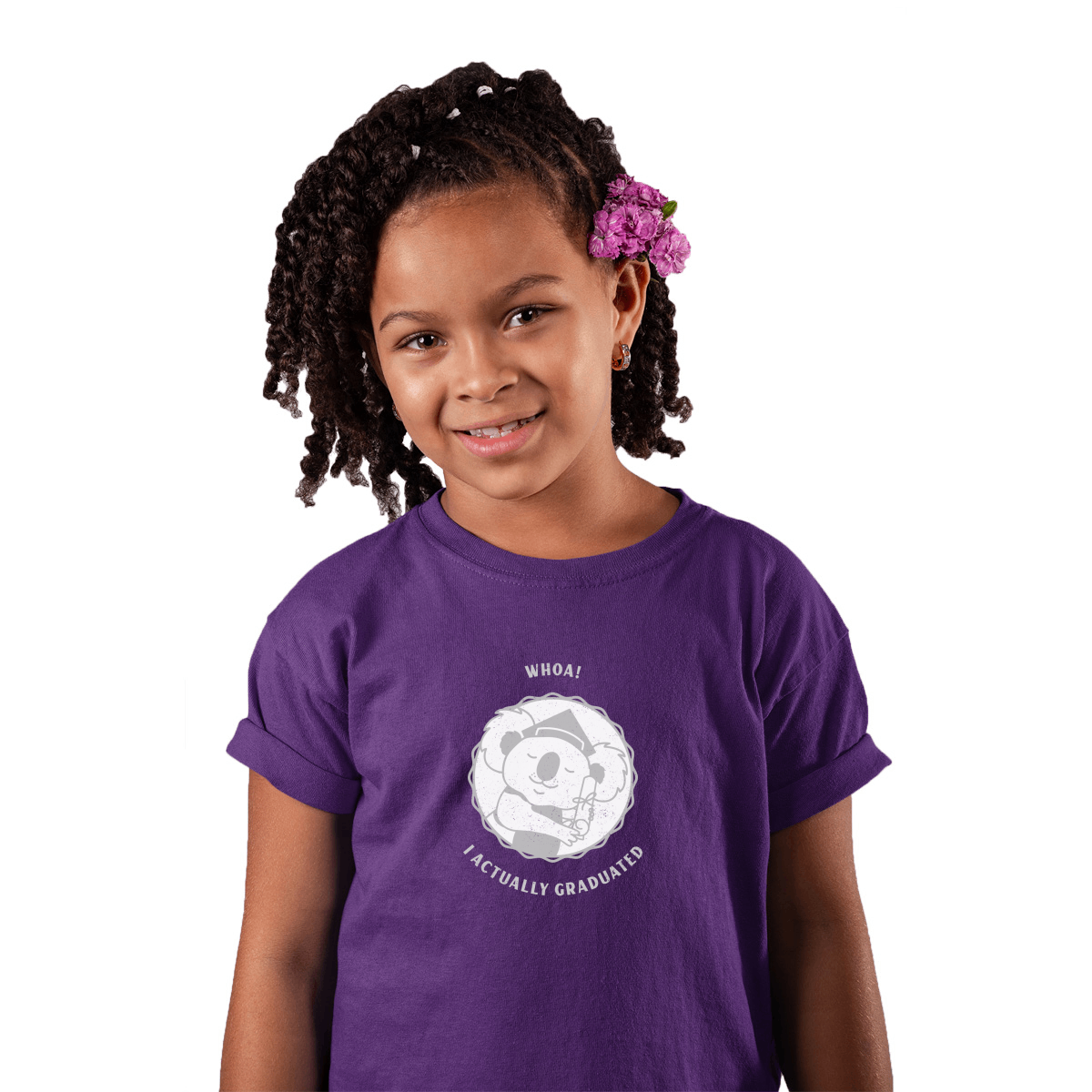 School-4 Kids T-shirt | Purple