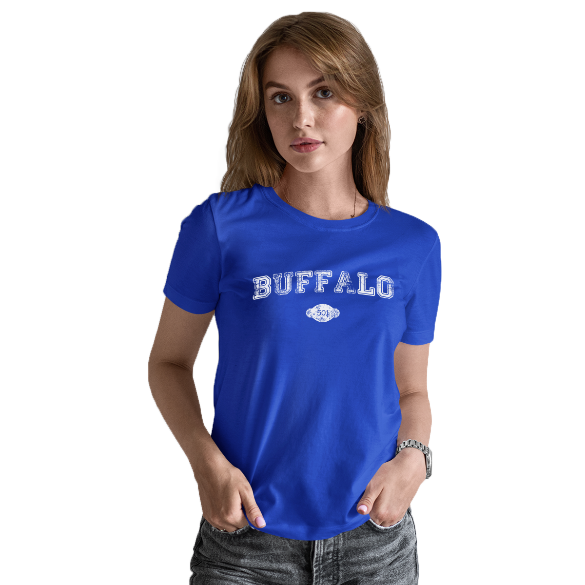 Buffalo 1801 Represent Women's T-shirt | Blue