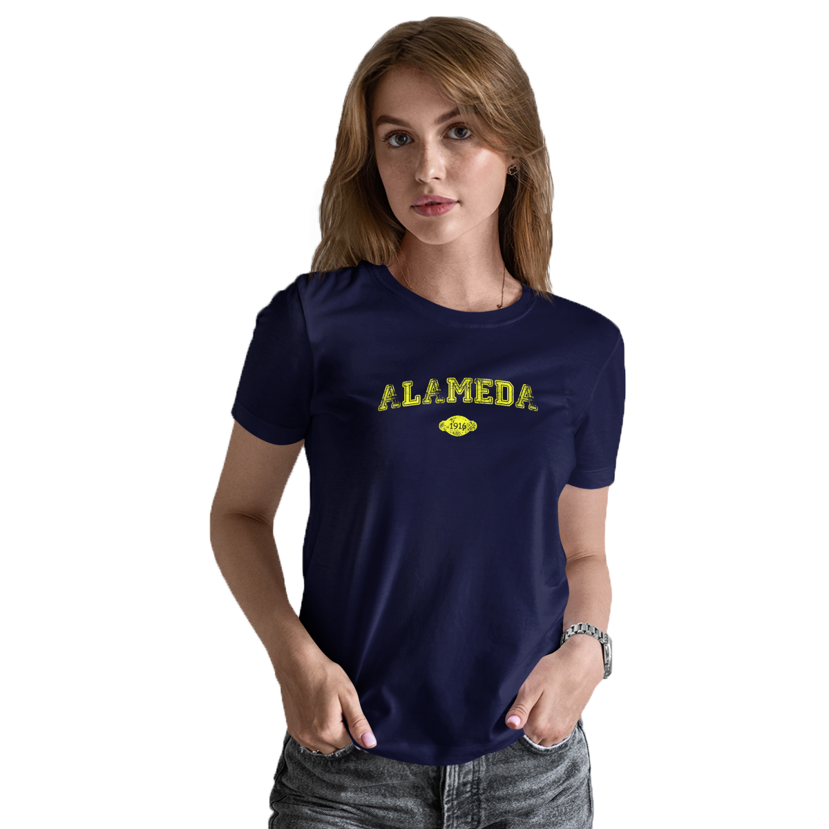 Alameda 1916 Women's T-shirt | Navy