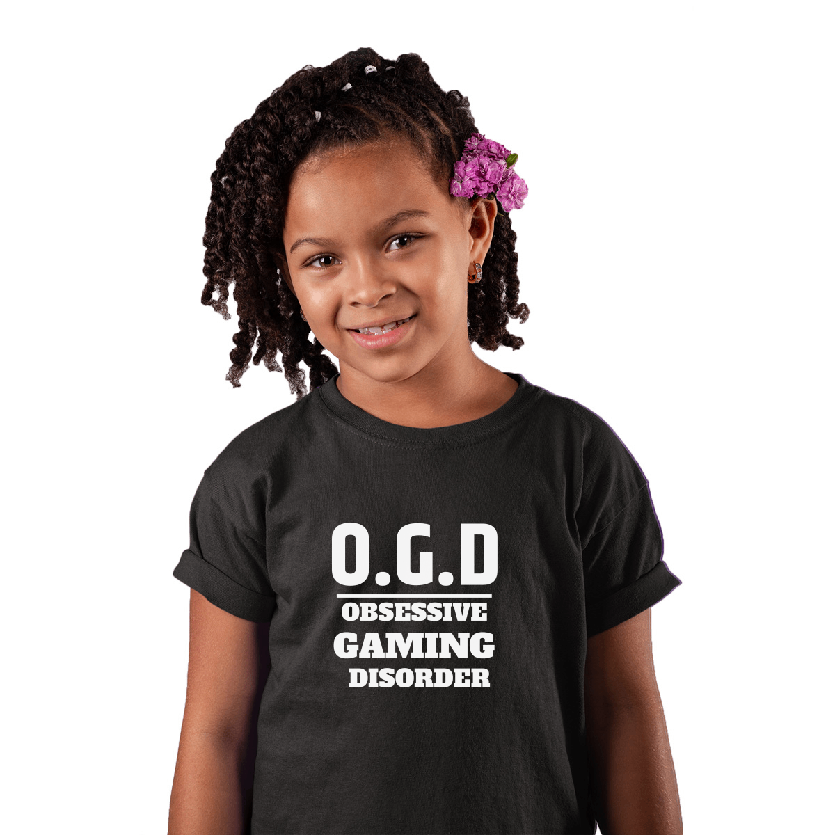 O.G.D Obsessive Gaming Disorder Kids T-shirt | Black