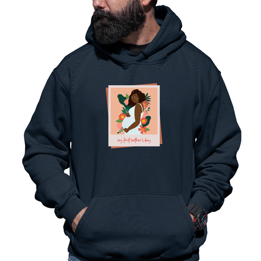 My First Mother's day Unisex Hoodie | Navy