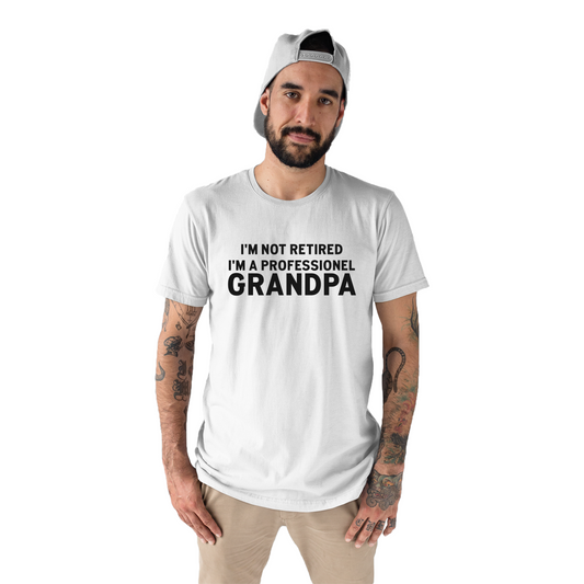  I'm A Professional Grandpa  Men's T-shirt | White