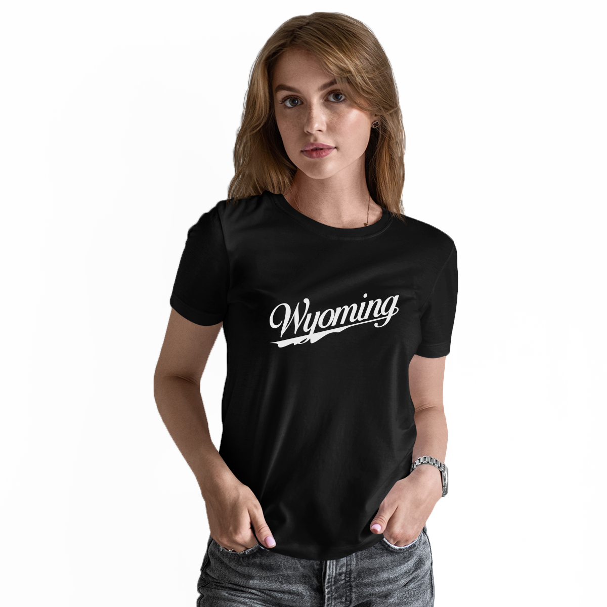 Wyoming Women's T-shirt | Black