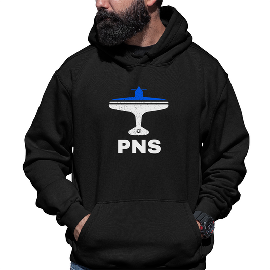 Fly Pensacola PNS Airport Unisex Hoodie | Black