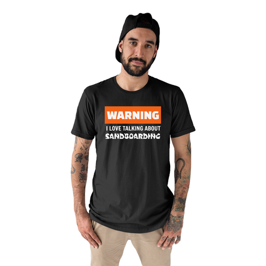 Sandboarding  Men's T-shirt | Black