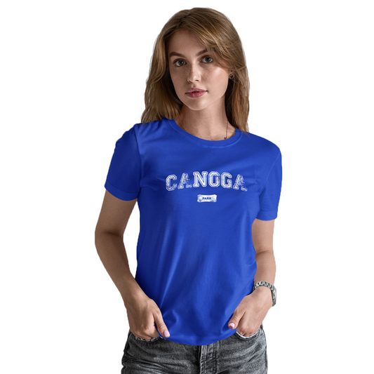 Canoga Park Represent Women's T-shirt | Blue