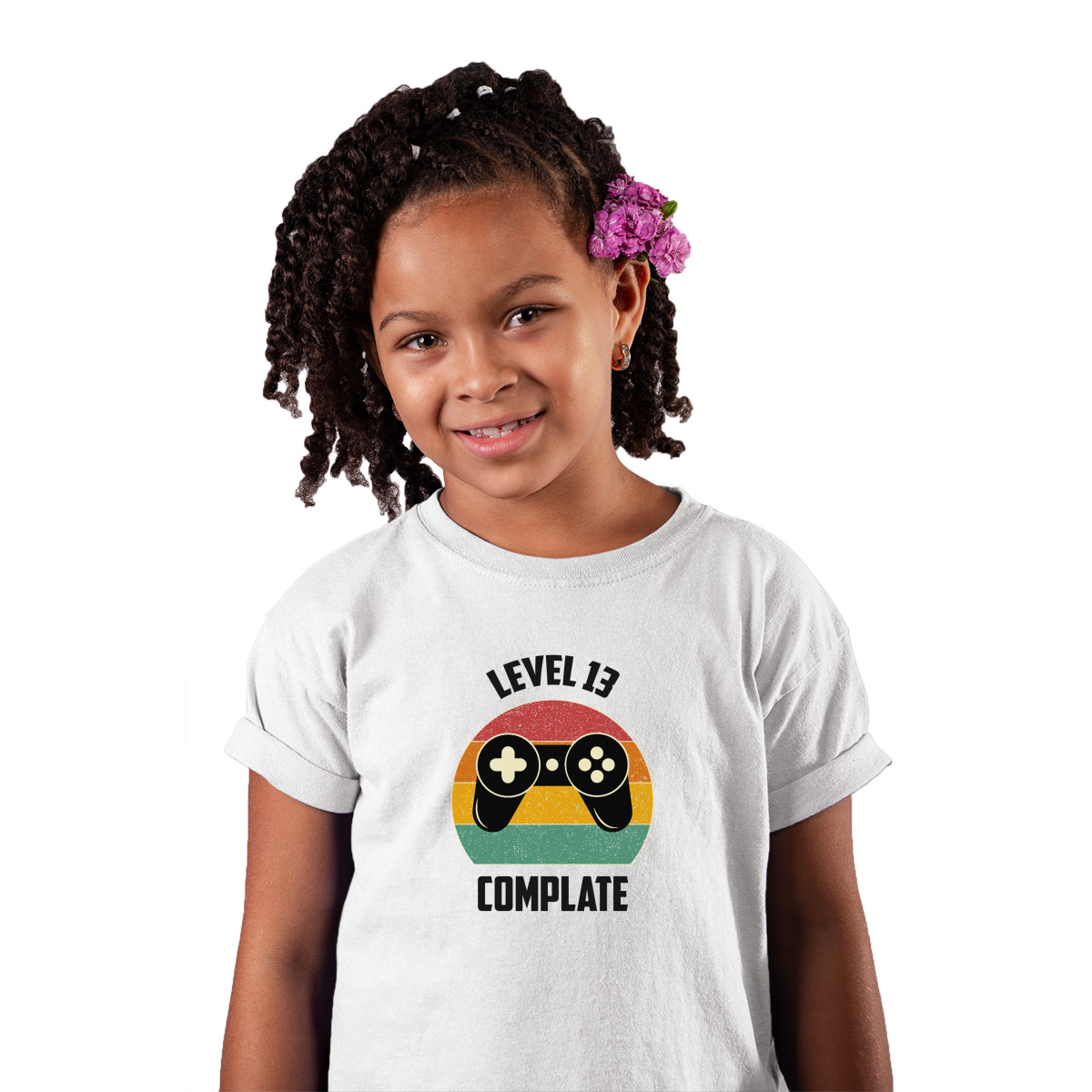 LEVEL 13  Kids T-shirt | White
