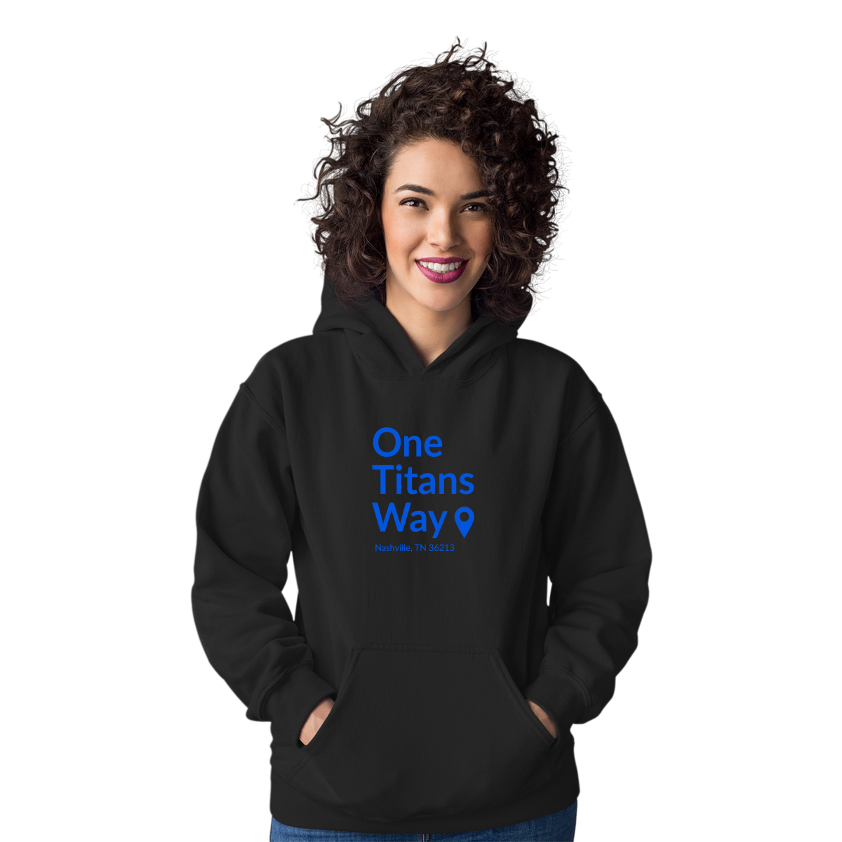 Tennessee Football Stadium Unisex Hoodie | Black