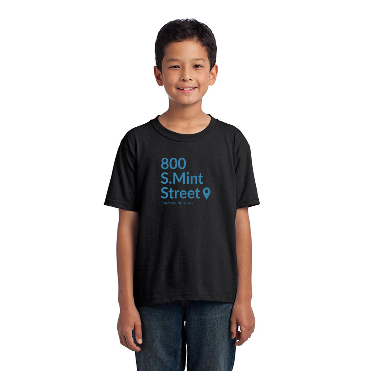 Carolina Football Stadium Kids T-shirt | Black