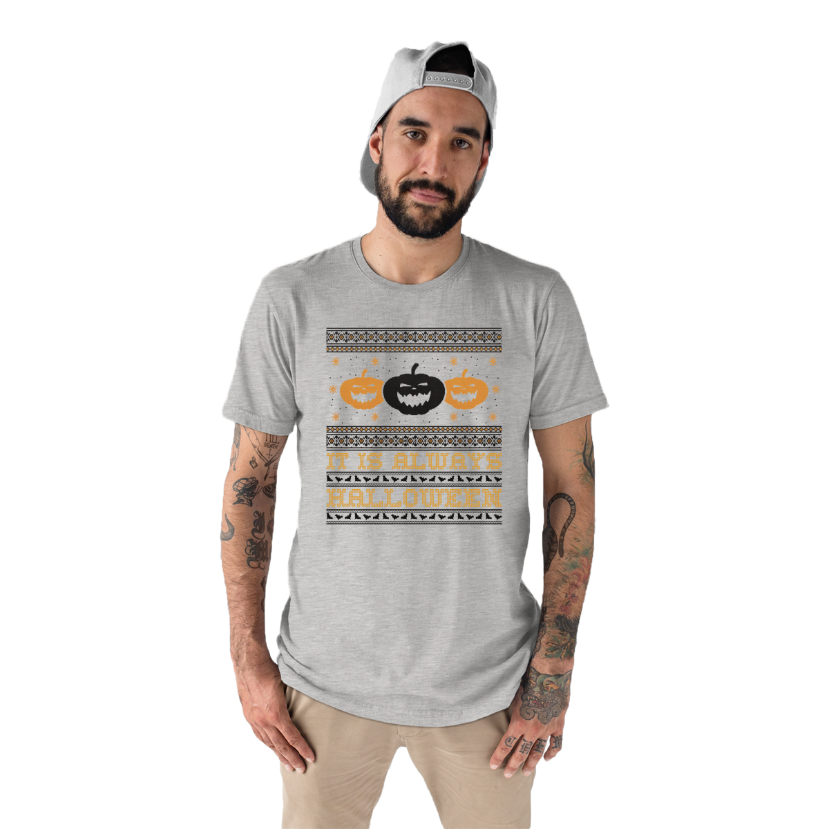 It's Always Halloween Men's T-shirt | Gray