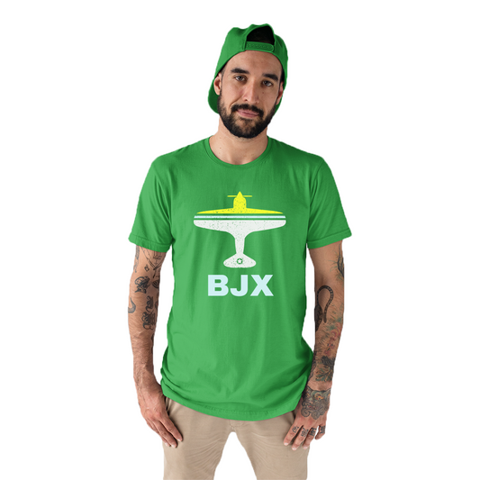 FLY Guanajuato BJX Airport Men's T-shirt | Green