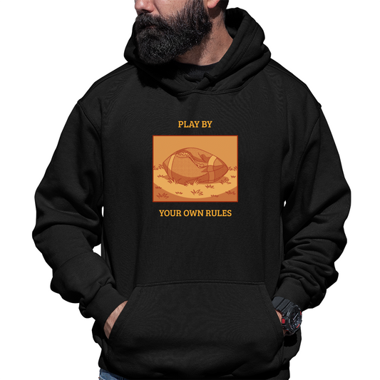 Play By Your Own Rules Unisex Hoodie | Black