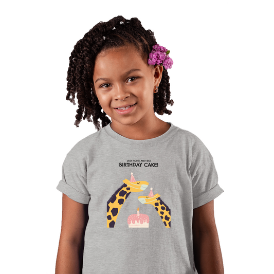 Birthday Cake  Toddler T-shirt | Gray