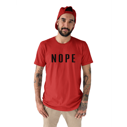 Nope Men's T-shirt | Red