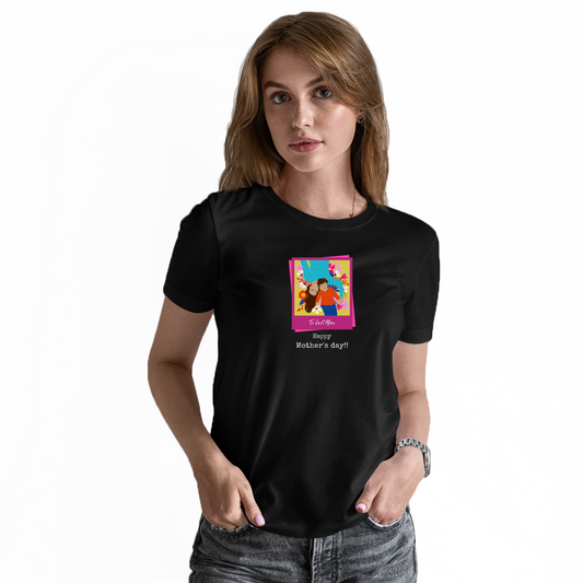 To Best Mom Women's T-shirt | Black