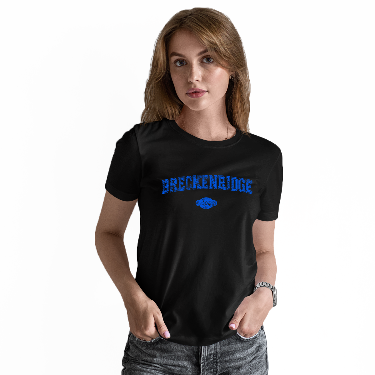 Breckenridge 1880 Represent Women's T-shirt | Black