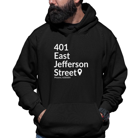 Arizona Baseball Stadium Unisex Hoodie | Black