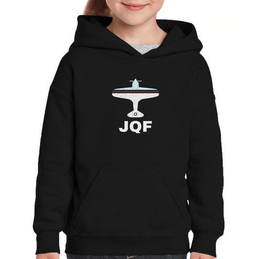 Fly Concord JQF Airport Kids Hoodie | Black