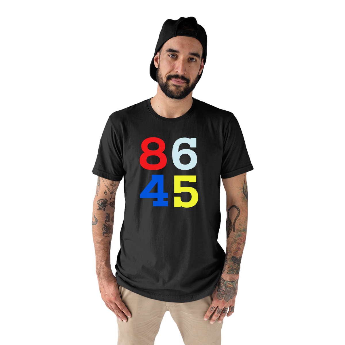 8645  Men's T-shirt | Black