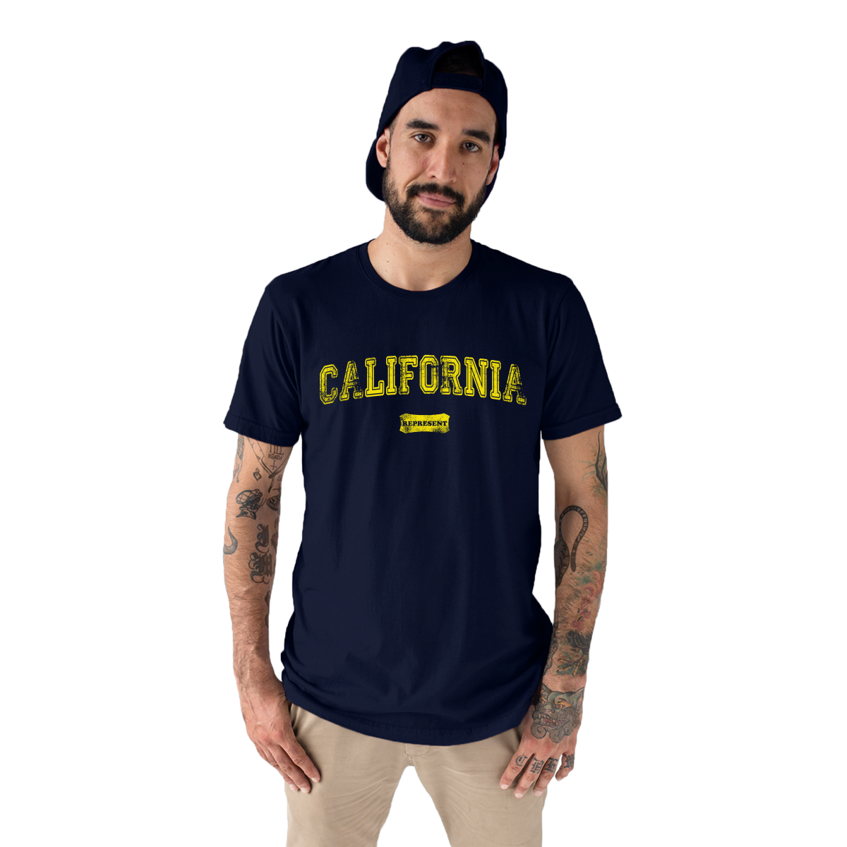 California Represent Men's T-shirt | Navy