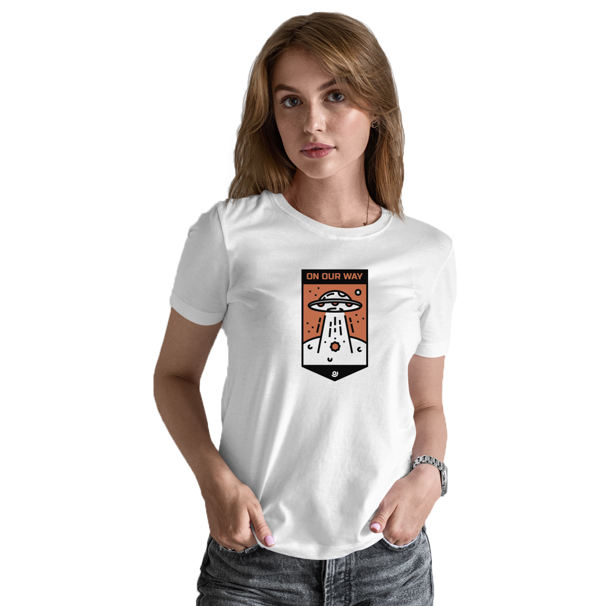 On Our Way Women's T-shirt | White