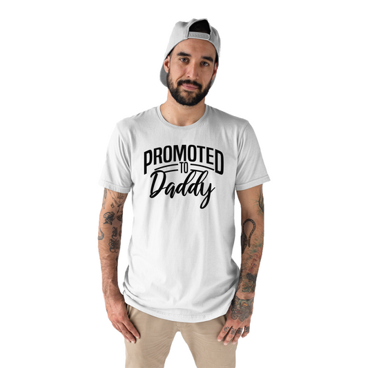 Promoted to daddy Men's T-shirt | White