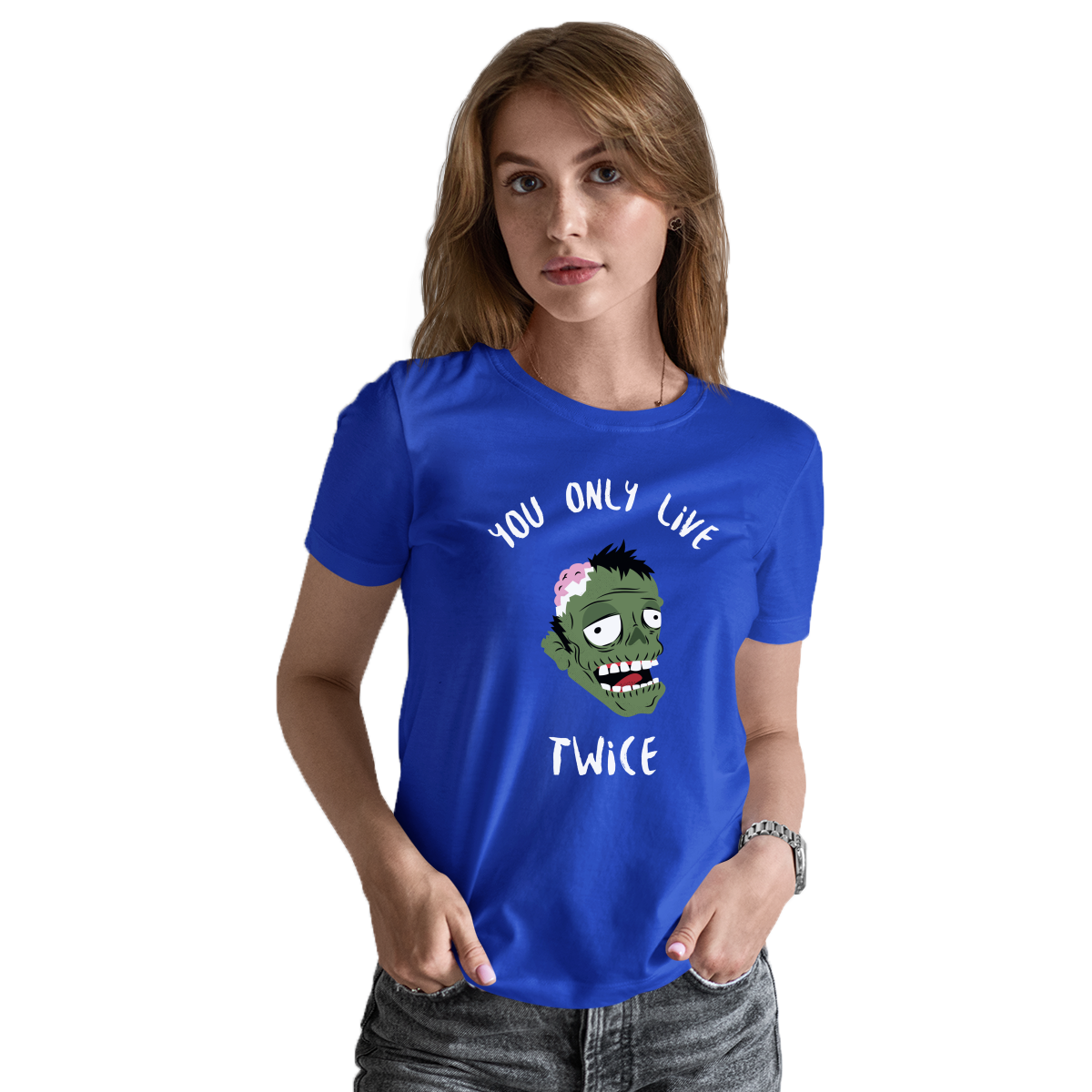 You Only Live Twice Women's T-shirt | Blue