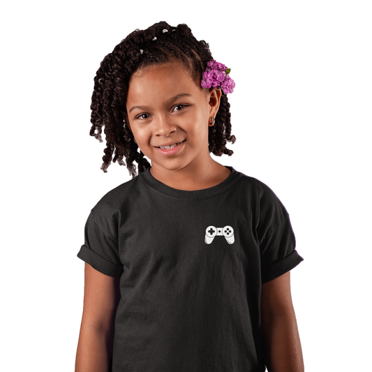 Game Console Kids T-shirt | Black